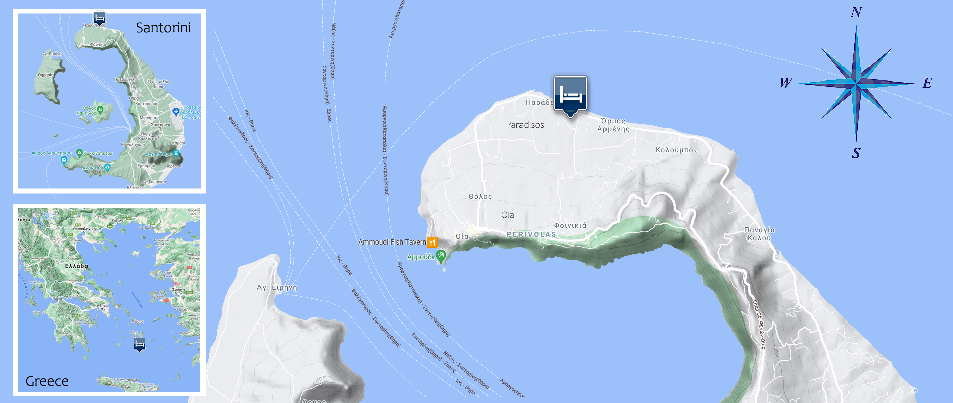Oia Map